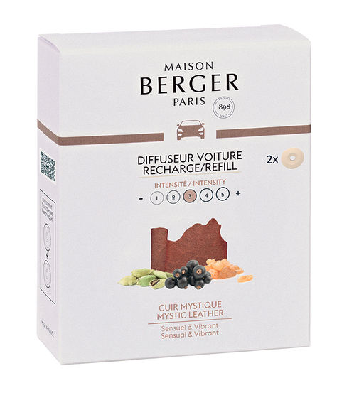 Maison Berger Paris Mystic Leather Auto Diffuser Navulling