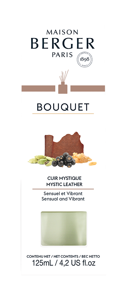 Maison Berger Paris Mystic Leather Bouquet Reed Diffuser