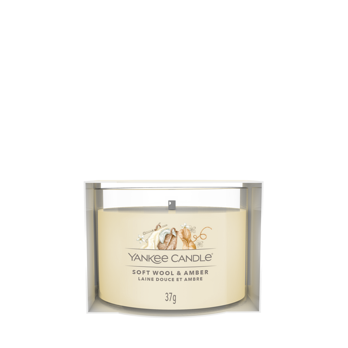 Yankee Candle  Soft Wool & Amber Filled Votive