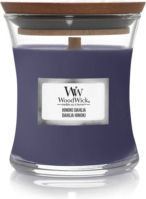 WoodWick Hinoki Dahlia Mini Candle