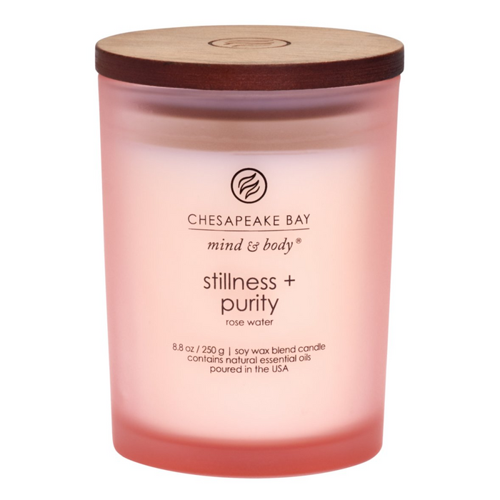 Chesapeake Bay Stillness & Purity – Rose Water Medium Candle