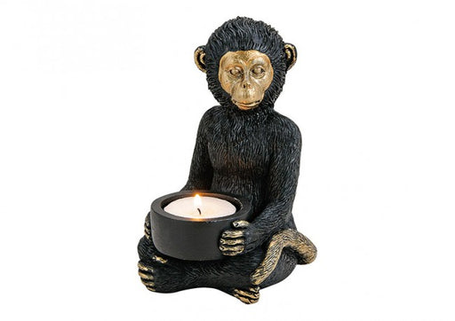 Monkey Tea Light Candle Holder