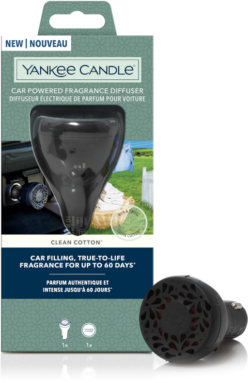 Yankee Candle  Midsummers Night Car Powered Fragrance Diffuser Starter Kit