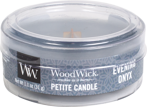 Woodwick Evening Onyx Petite Candle