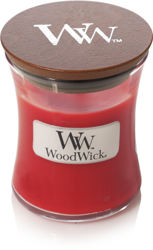 WoodWick Crimson Berries Mini Candle