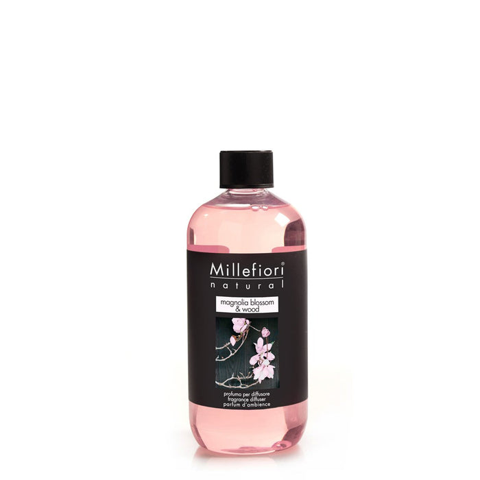 Milefiori Milano Refill For Stick Diffuser 250 ml Magnolia Blossom & Wood