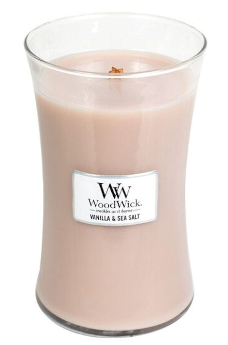 WoodWick Vanilla & Sea Salt Large Candle