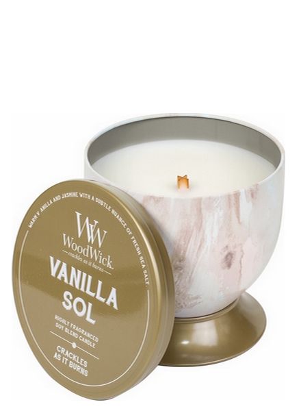 WoodWick Artisan Vanilla Sol Tin